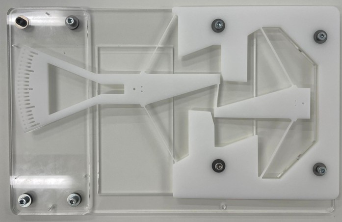 Laser-cut prototype assembled