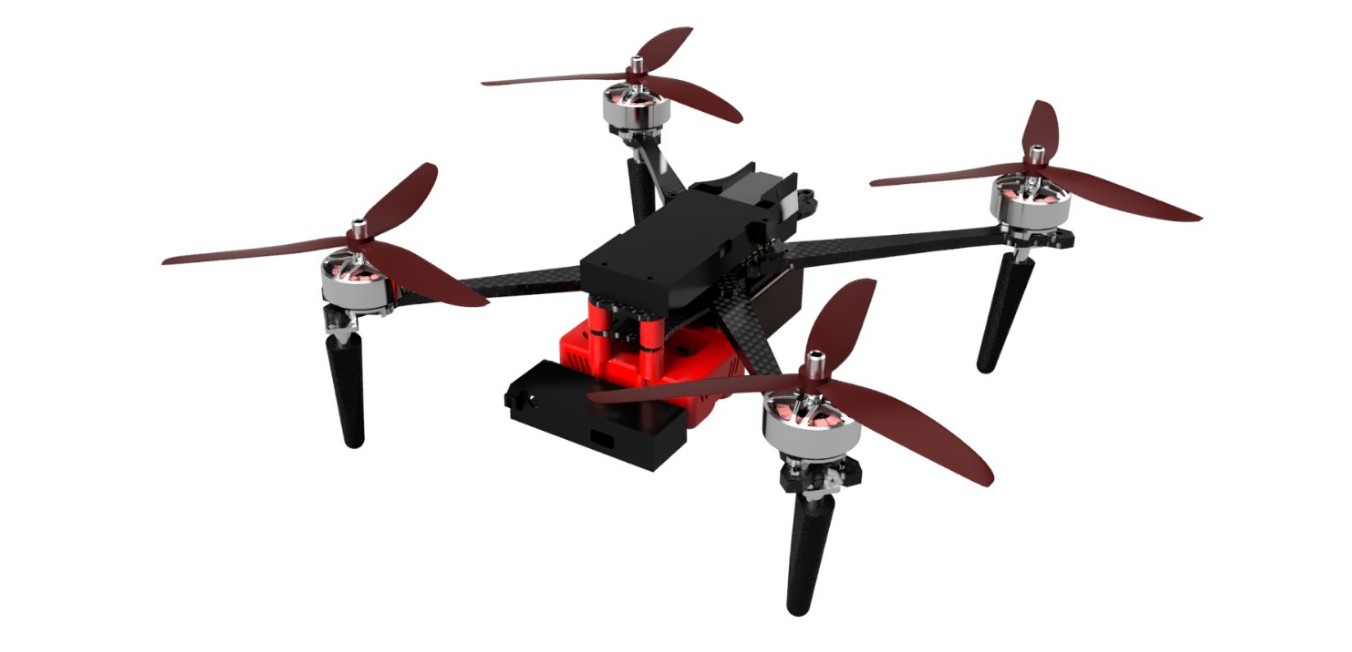 EPFL Xplore competition drone for the 2025 season